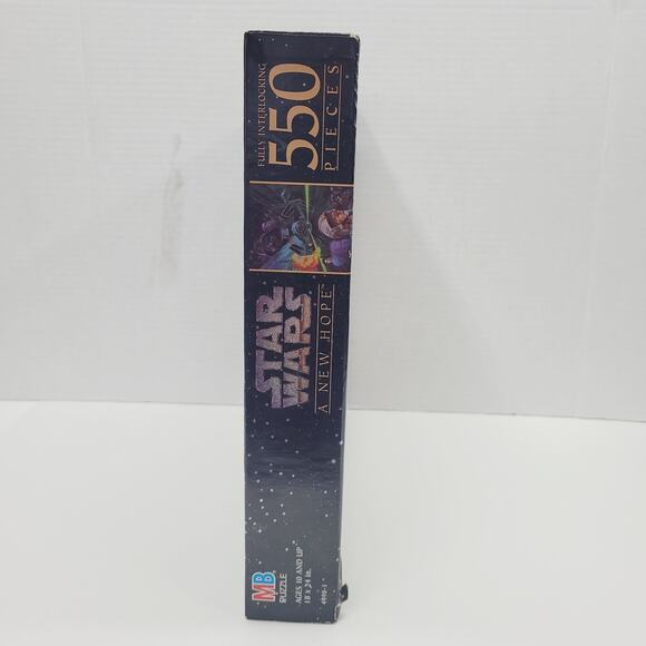 Star Wars 1995 550 Piece MB Puzzle episode IV A New Hope Brand New UNOPENED - Picture 2 of 8
